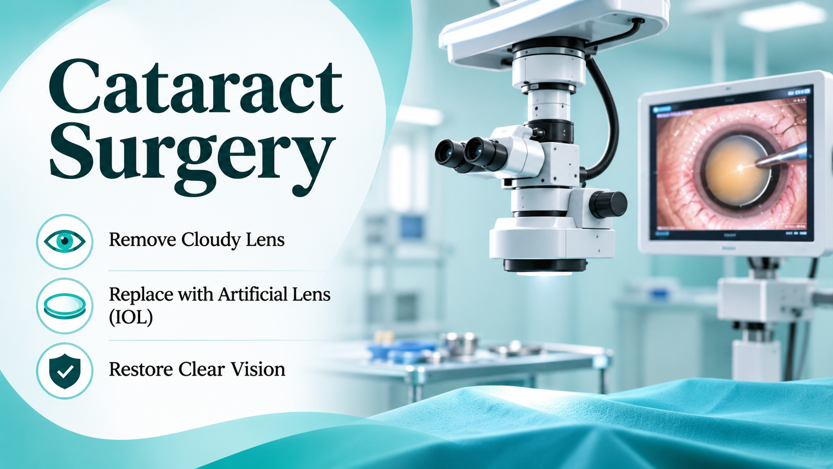 Cataract evaluation and eye care in Patna